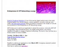 SXSW FCO invite