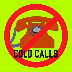 No cold calls 