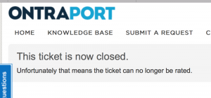 Ontraport does not want user feedback