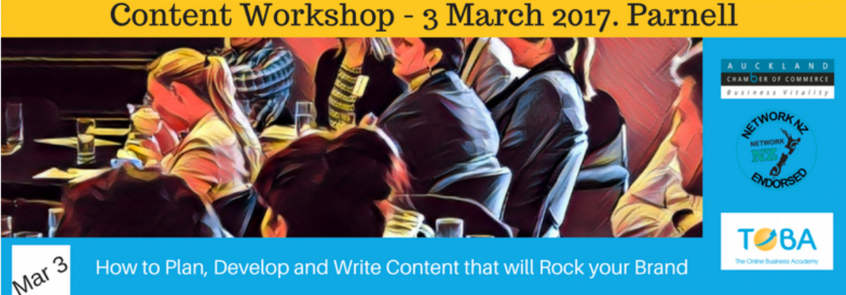Content marketing workshop