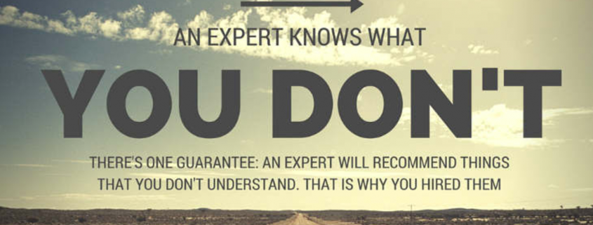 What is an Expert?