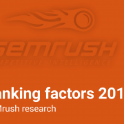 Ranking Factors 2017 report from SEMRush