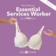 Rose and thorne, bra donation, essential workers, Covid19, Lockdown marketing,