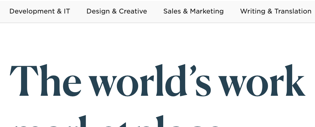 Upwork logo, marketplace, hire marketing talent